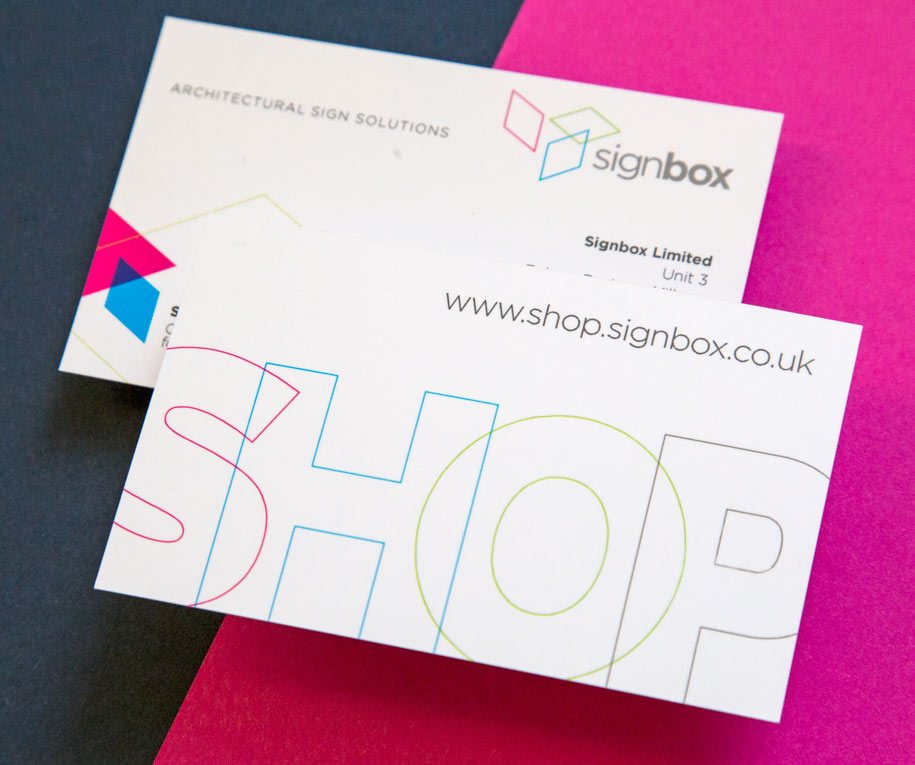 Signbox business card